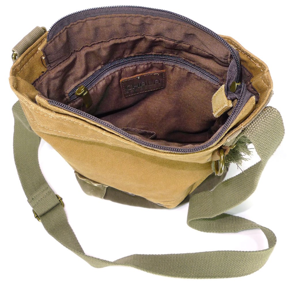 Chala Patch Crossbody Bag - Stylish Horse Head Design in Brown Leather | Perfect for Everyday Use, Travel, and Fashion Accessories