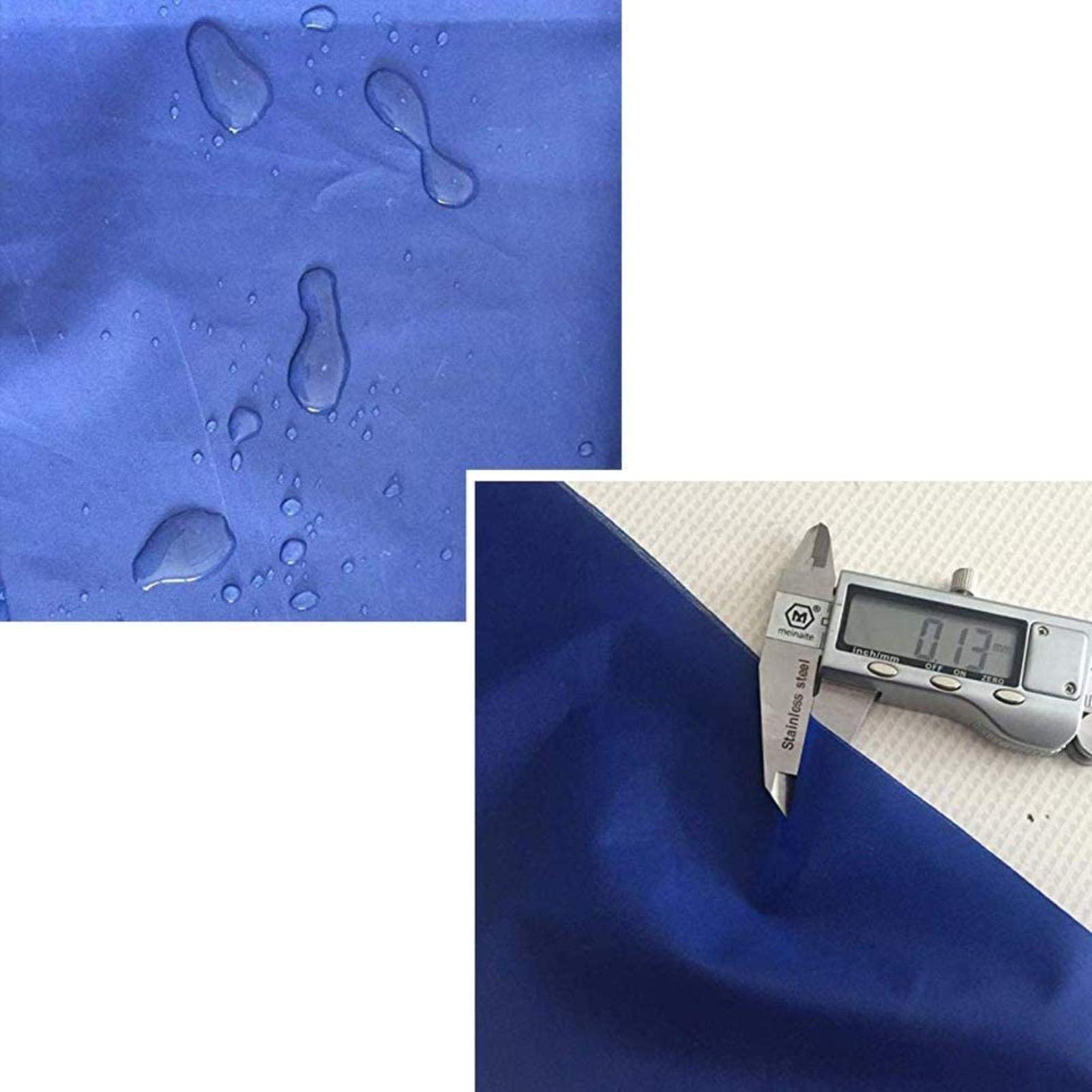 Waterproof 270x180x89cm Outdoor Patio Furniture Cover - Heavy Duty Oxford Fabric Protective Cover for Garden Table and Chairs Set (Blue) | All-Weather Protection for Backyard, Deck & Poolside Use