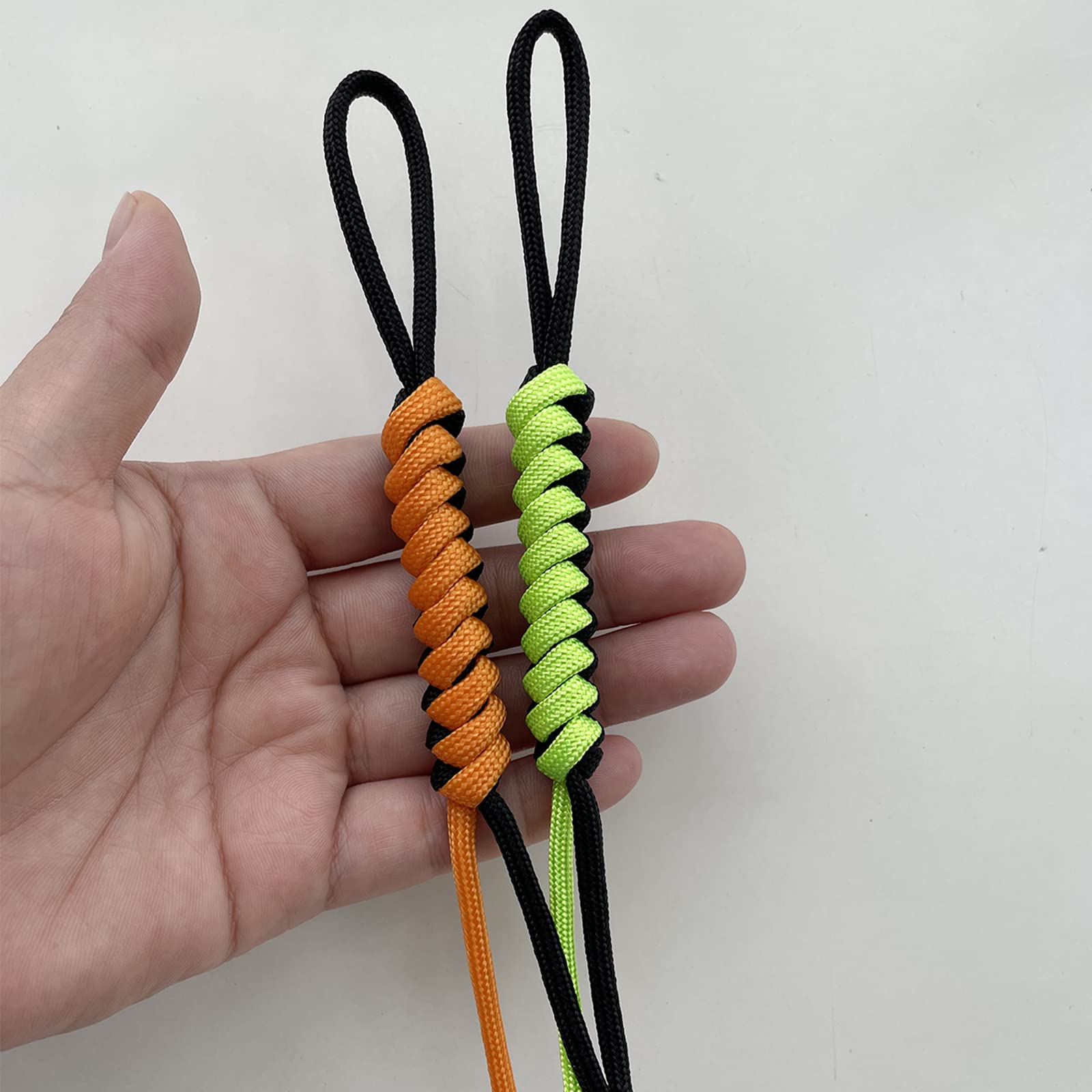 Handcrafted Paracord Lanyards 5 Pack - Keychain for Knives & Backpacks | Outdoor Gear Accessory