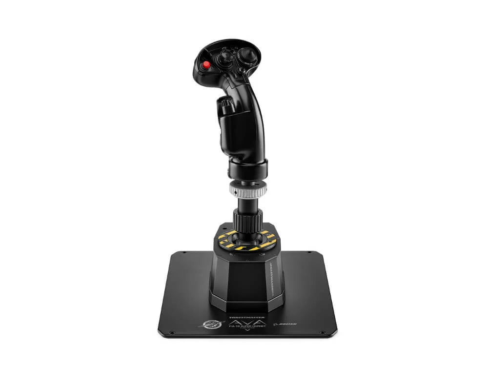 Thrustmaster AVA Base Flight Stick with FA-18 Super Hornet Bundle - Professional Flight Simulator Joystick for PC Gaming & Cockpit Setup | Perfect for Flight Simulation, Combat Games & Aviation Training