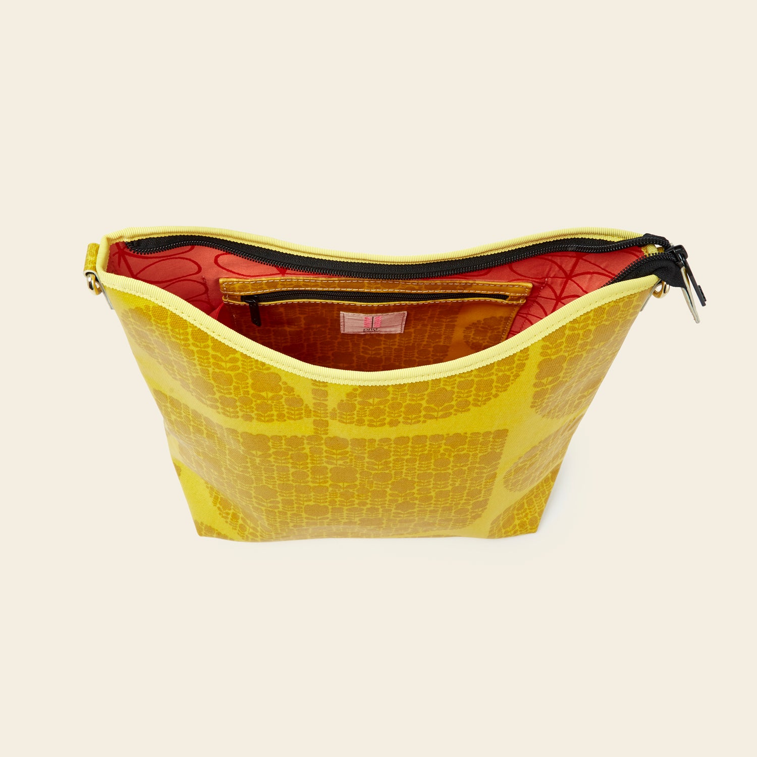 Stylish Crossbody Bag with Sunflower Block Print - Perfect for Daily Use, Travel & Shopping