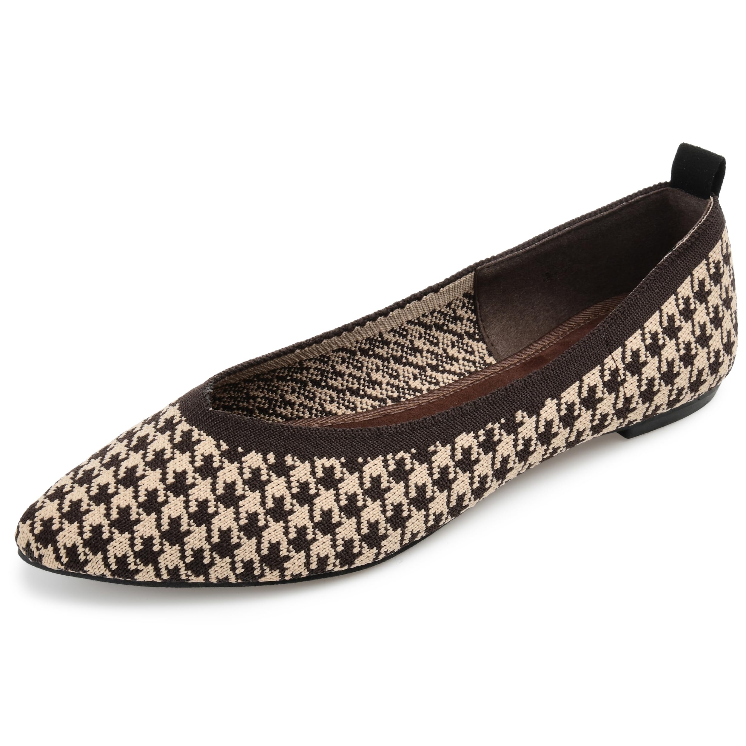 Journee Collection Women's Comfortable Ballet Flats - Lightweight Slip-On Shoes for Work, Travel & Everyday Wear