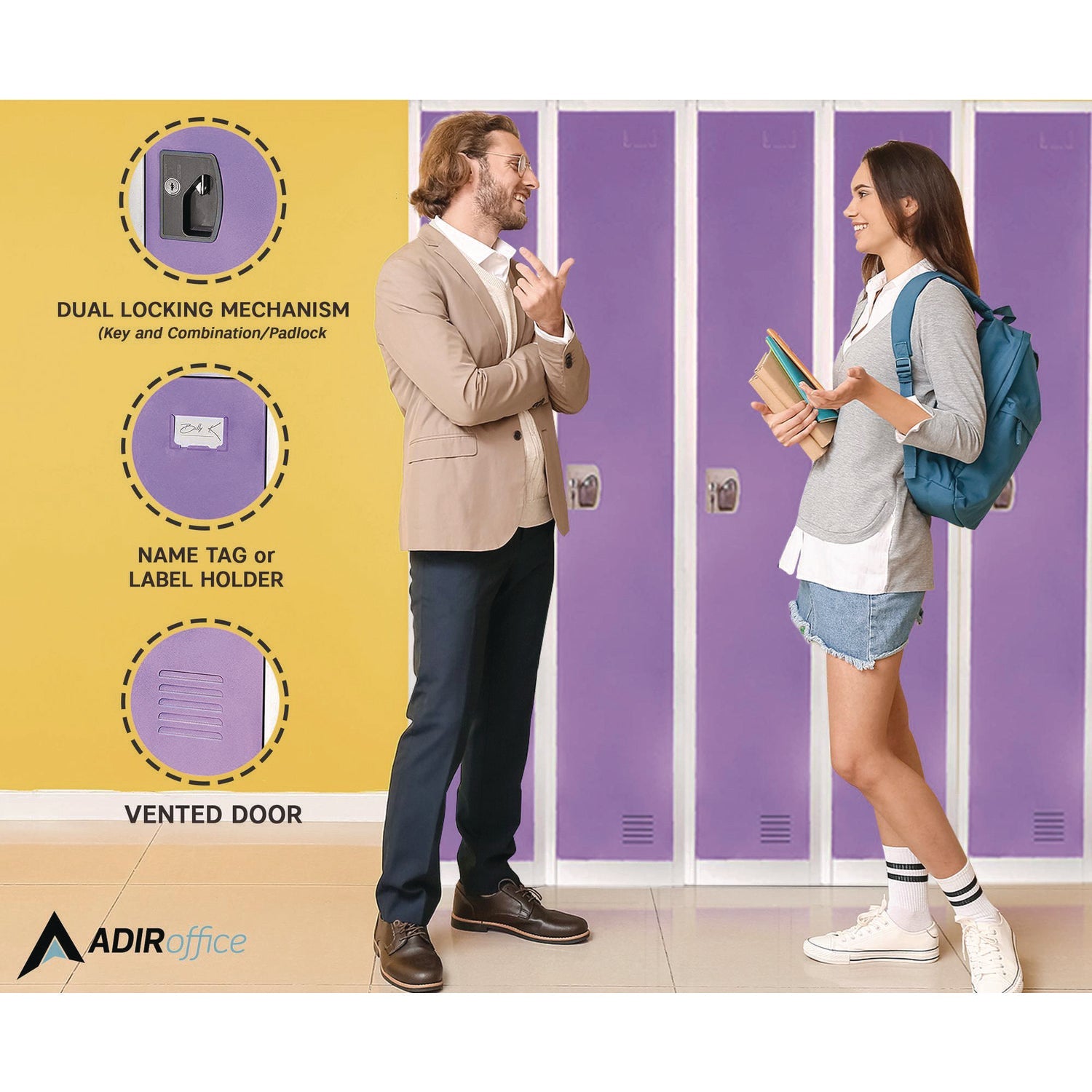 Steel Storage Locker - 1 Compartment, 12