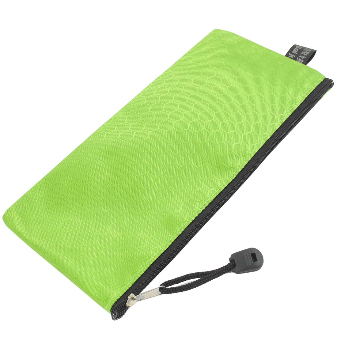 uxcell 1-Piece PVC Canvas Zipper Pencil Pouch - Waterproof Small Zipper Bag for Office Supplies, School Stationery, Travel Cosmetics & Accessories - Perfect for Students, Professionals & Travel Organization