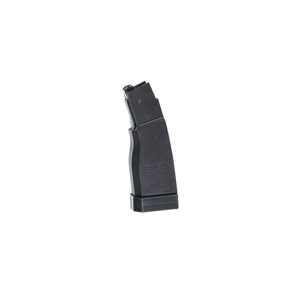 ASG 18394 High-Capacity Airsoft Magazine/Clip for Scorpion Evo 3-A1 - 375 Rounds - Perfect for Tactical Airsoft Games & Training Scenarios