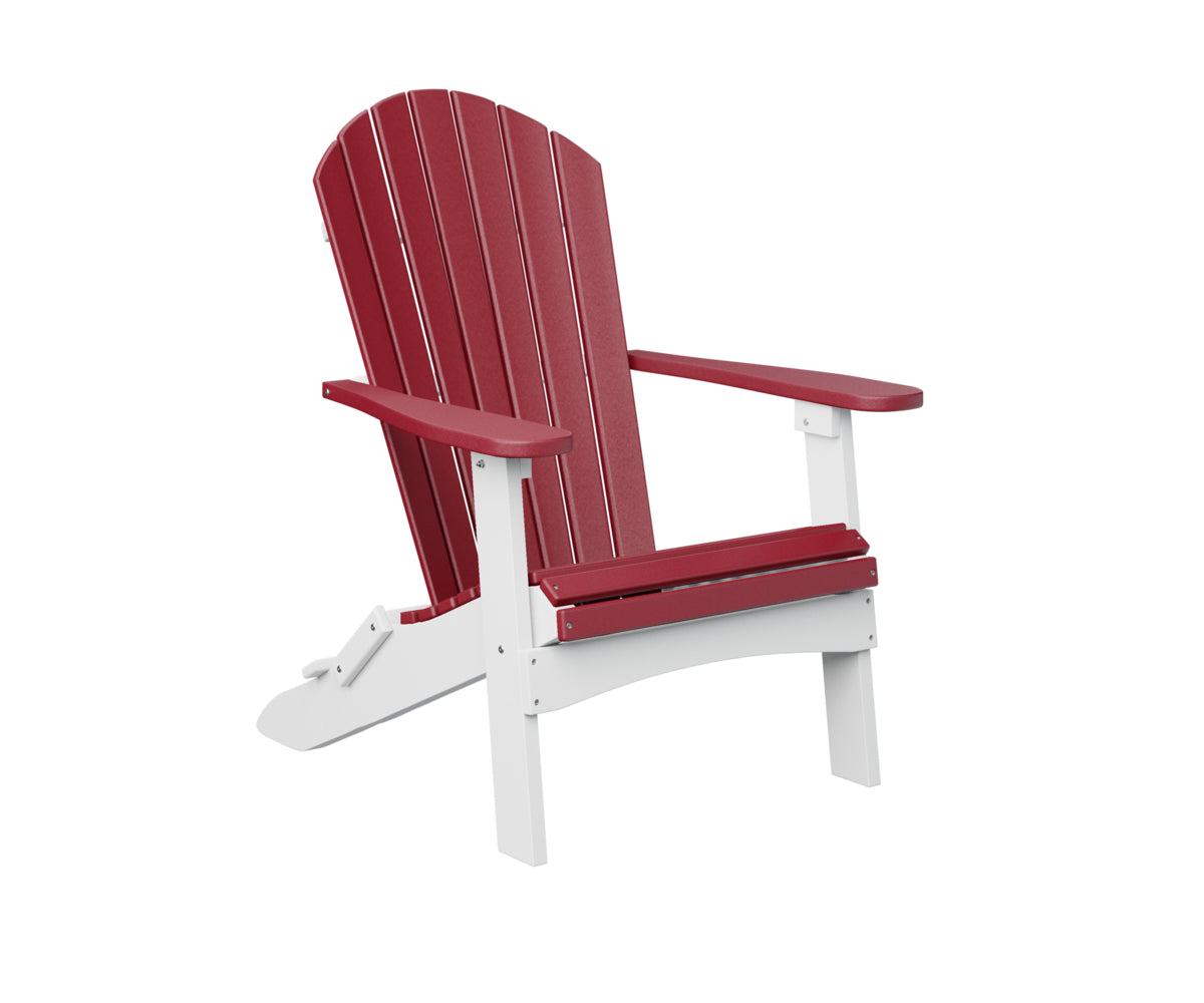 Scarlet Red on White