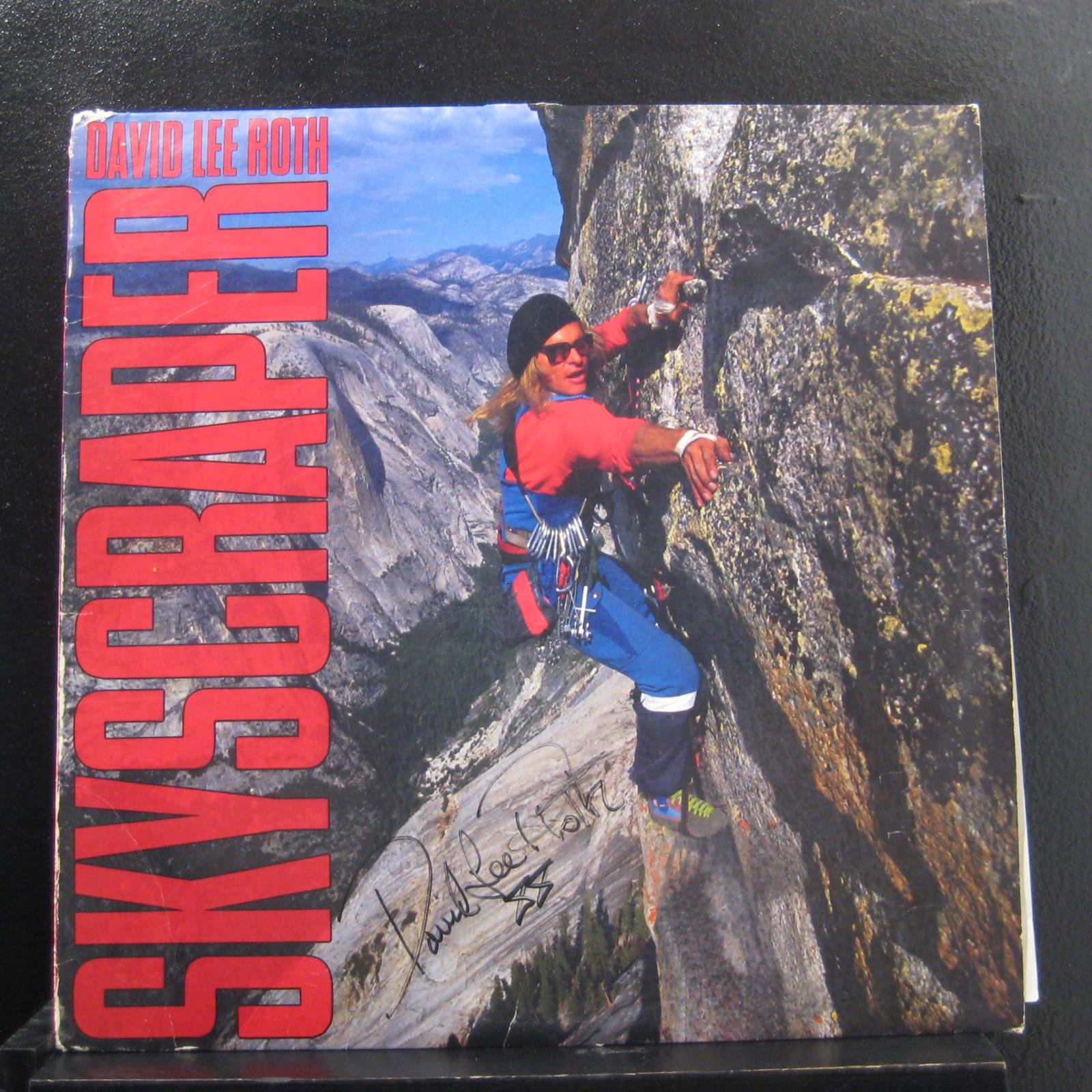 David Lee Roth - Skyscraper Vinyl LP - Warner Bros. Records 1-25671 - Classic Rock Album for Music Collectors & Audiophiles - Perfect for Home Listening & Vinyl Enthusiasts