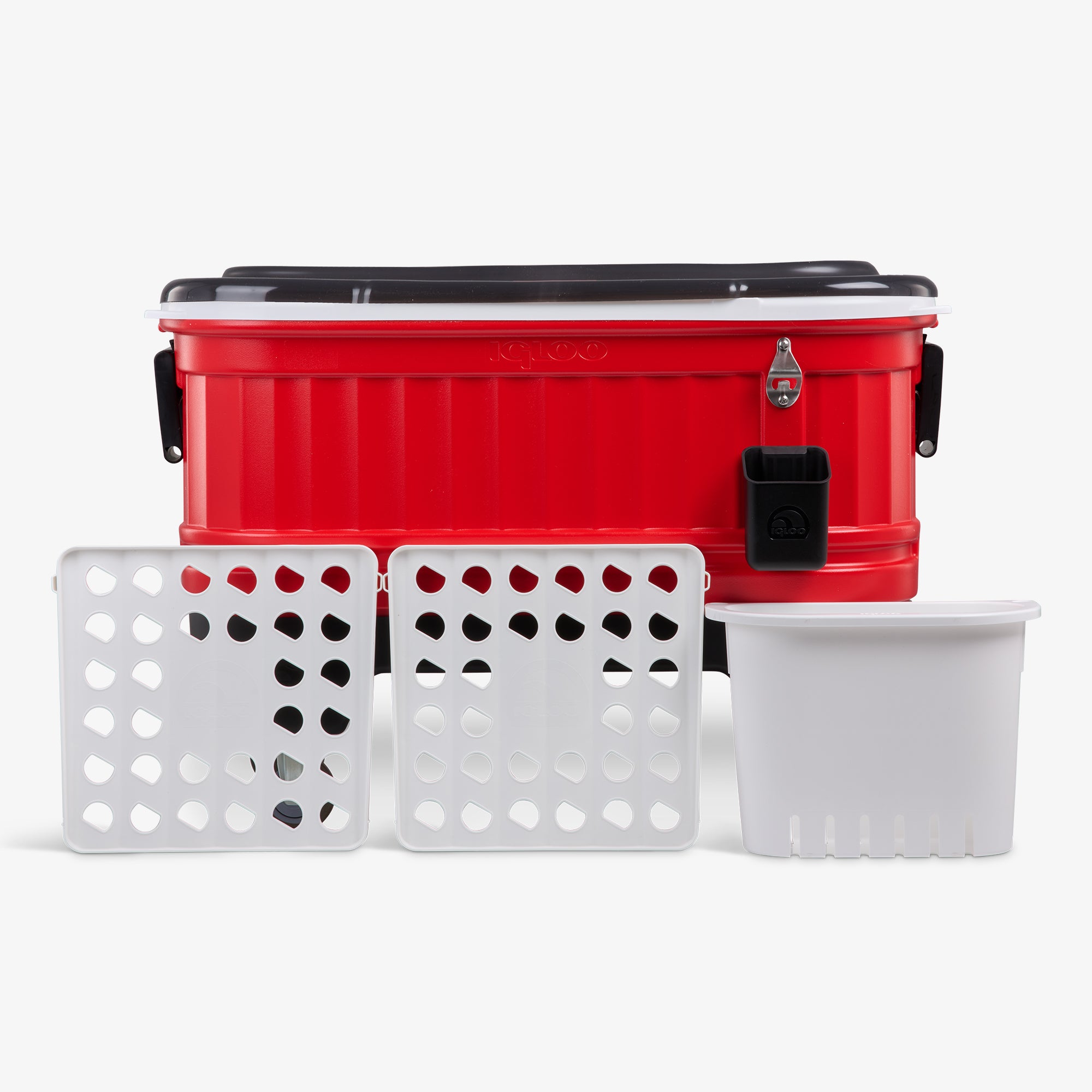 125 Qt Insulated Party Cooler - Heavy Duty Outdoor Ice Chest for Camping, Beach, Picnics & Tailgating - Large Capacity Cooler Box for Drinks & Food Storage
