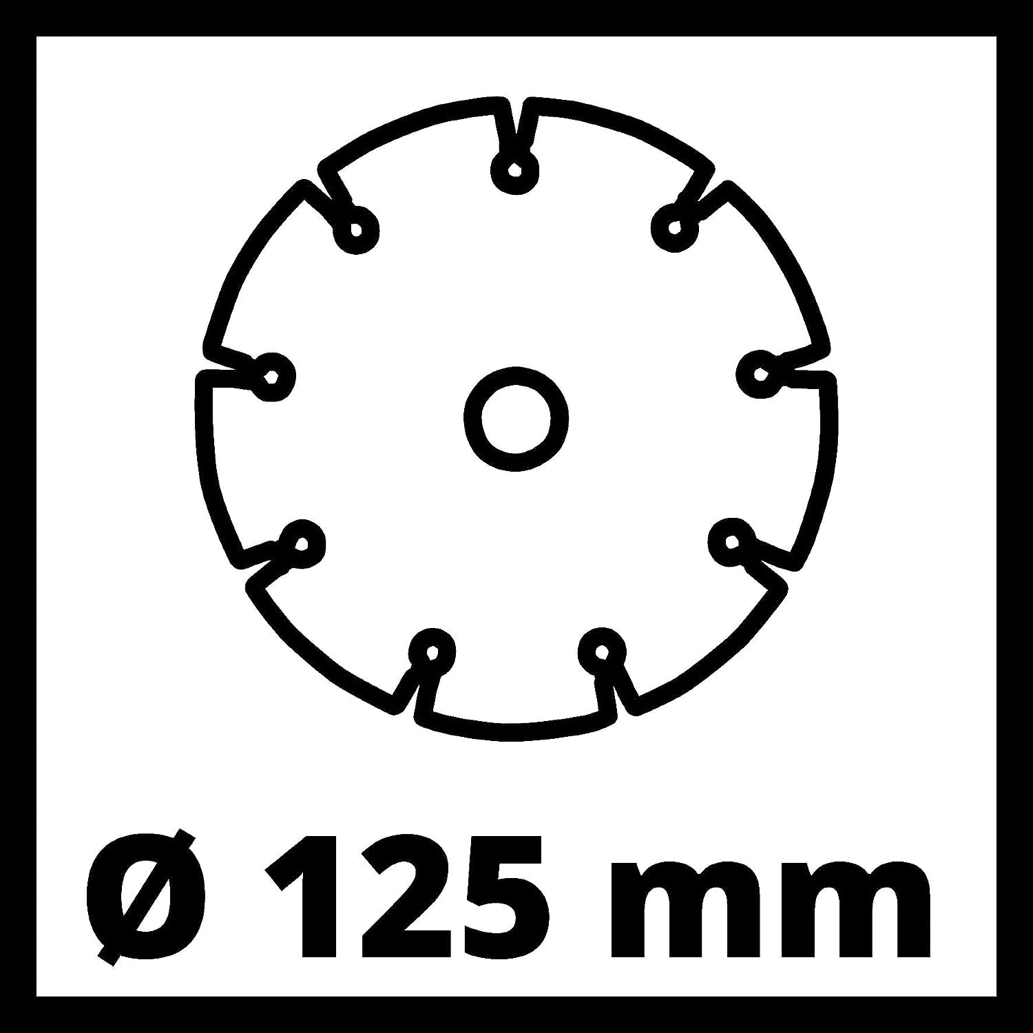 Einhell TH-MA 1300 Electric Wall Chaser (1320W, Spindle Lock, Soft Start) with 2 Diamond Cutting Discs - Perfect for Concrete Grooving, Wall Channeling & Electrical Wiring Installation