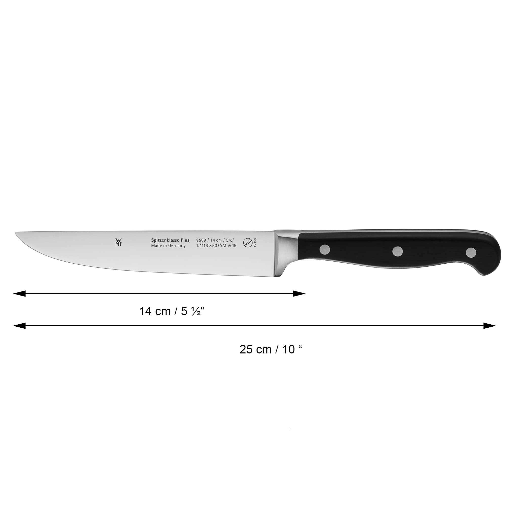 Premium WMF Knife Sets - Spitzenklasse Plus Performance Cutlery for Professional Chefs & Home Cooking | Sharp German Stainless Steel Knives for Slicing, Dicing & Food Prep