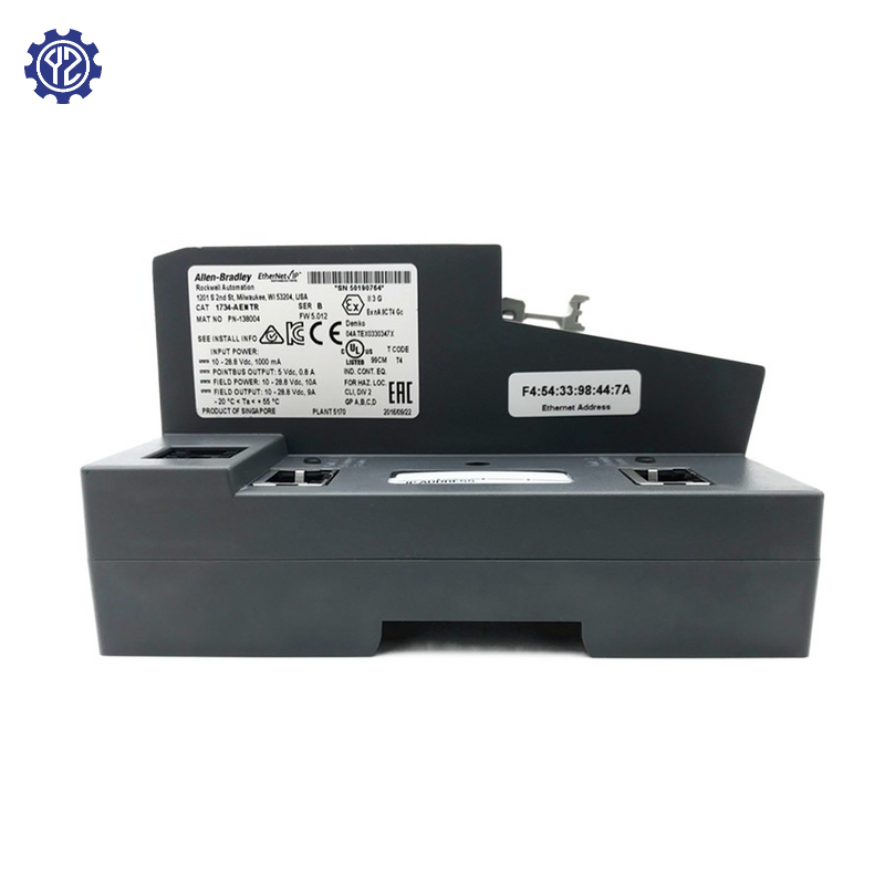 Original 1734-AENTR Ethernet/IP Network Adapter Module by AB PLC - 100% New OEM for Industrial Automation & Control Systems | Perfect for Factory Equipment Connectivity & PLC Networks