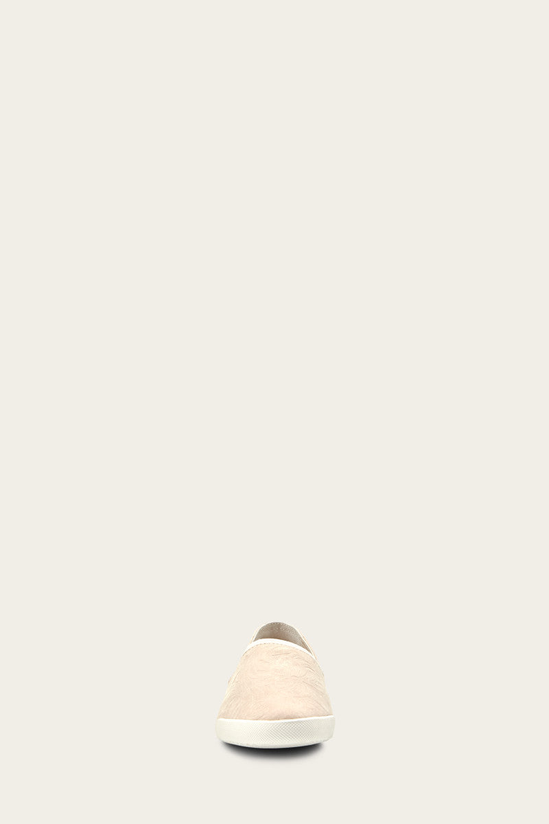 Melanie Slip On Ivory Women's Casual Shoes - Comfortable Loafers for Work, Travel & Everyday Wear