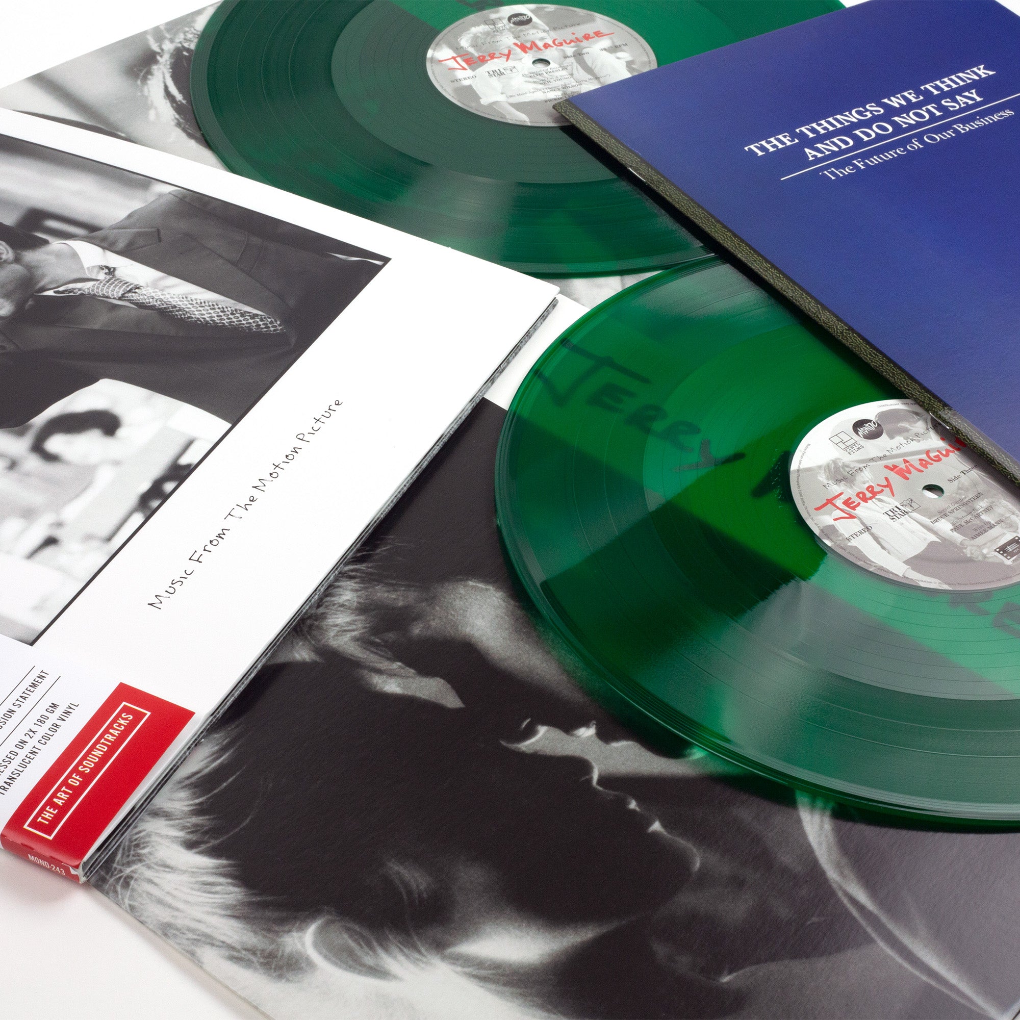 Jerry Maguire Original Motion Picture Soundtrack 2XLP Vinyl Record - Perfect for Movie Lovers & Vinyl Collectors