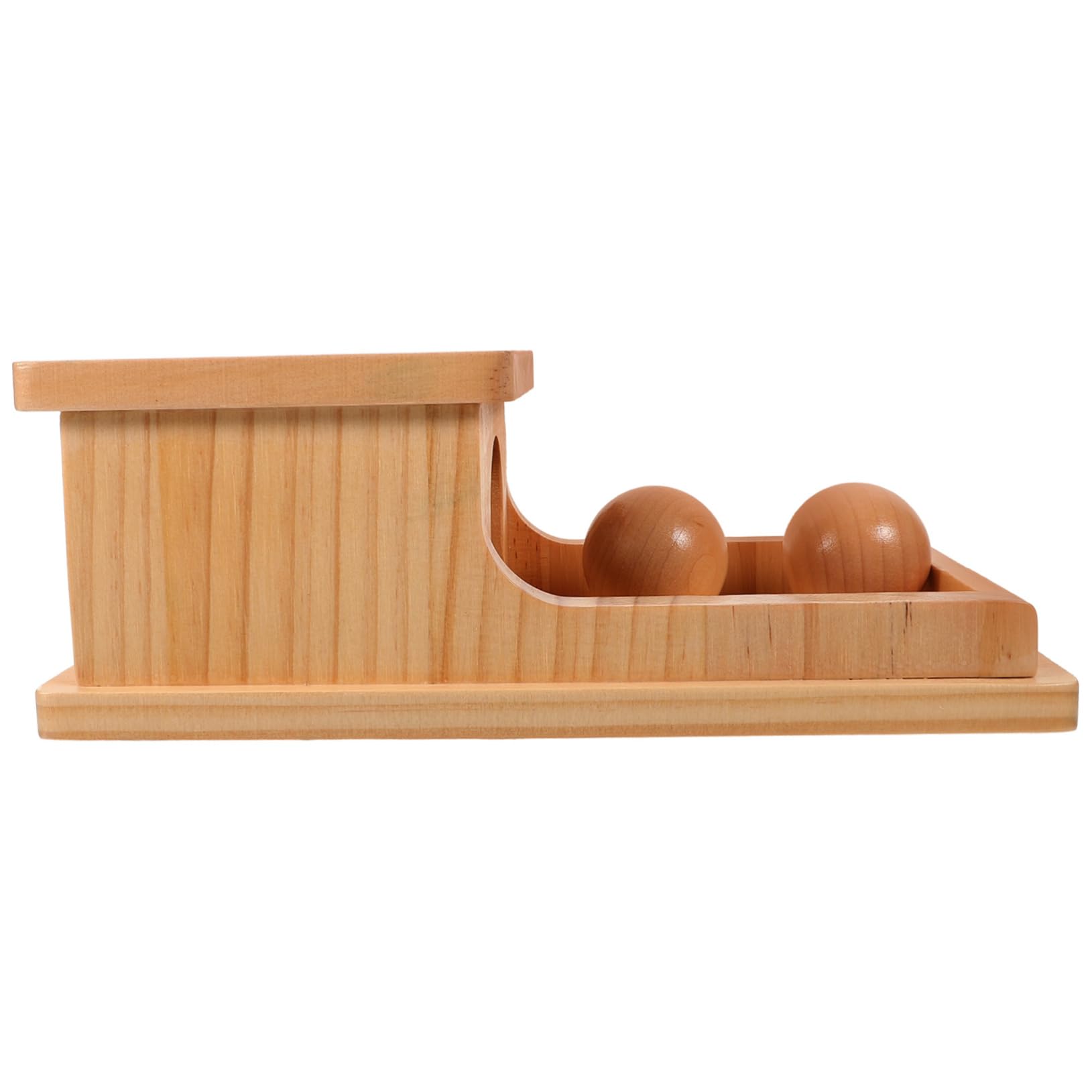 Early Education Pitching Box Set - Wooden Sensory Learning Toys for Toddlers & Preschoolers | Ball Drop Game, Building Blocks & Puzzle Box for Kids | Perfect for Montessori Play, Daycare Activities & Home Learning