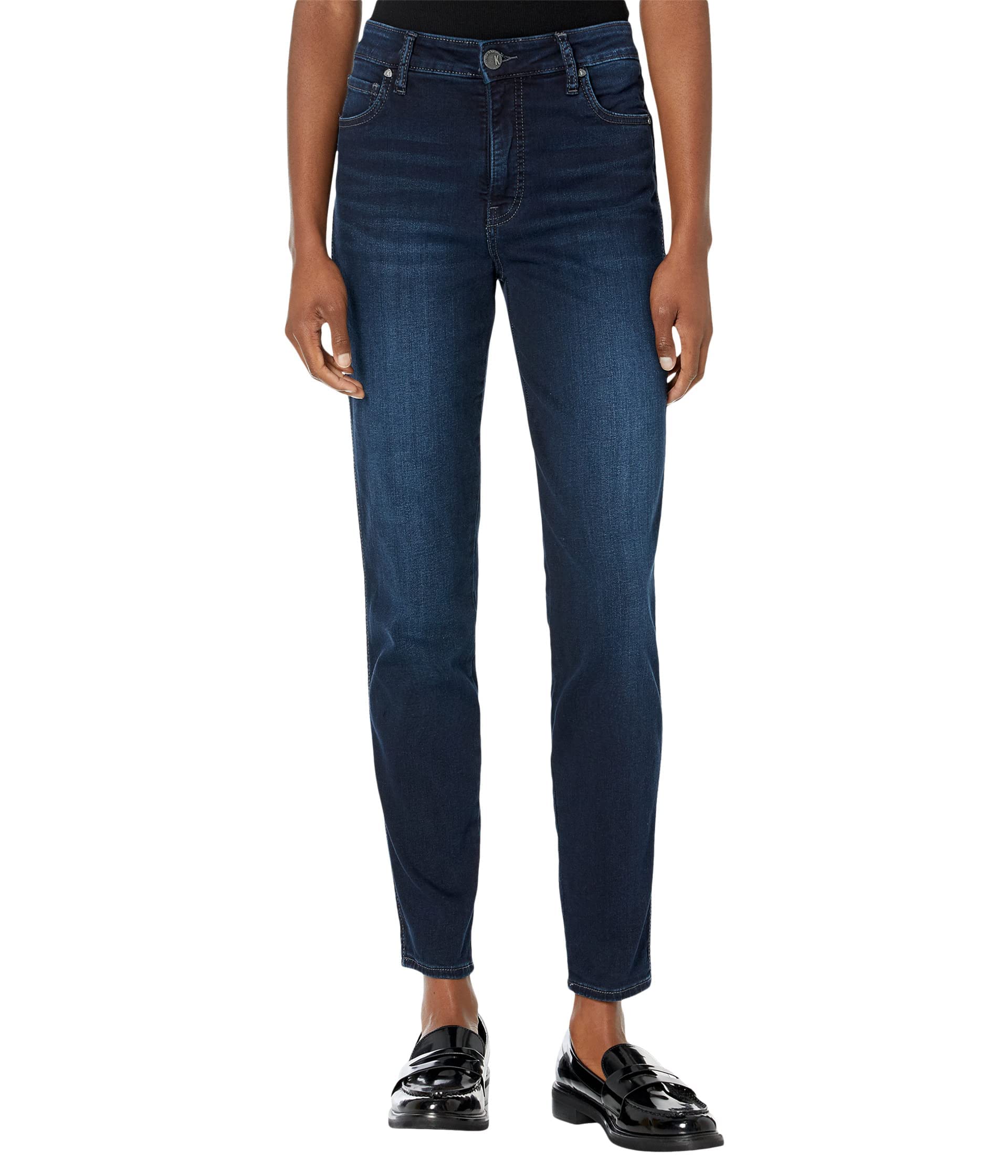 KUT from the Kloth Diana Skinny Jeans for Women - Stretch Cotton Blend Fabric with Contrast Topstitching - Perfect for Casual Wear, Office & Date Night Outfits