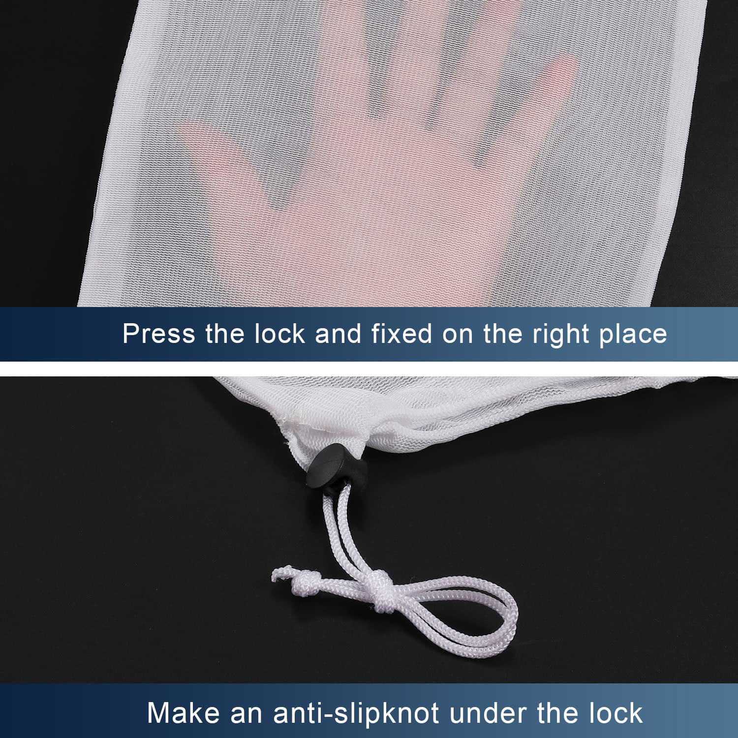 SAVITA 2-Pack 8x12 Inch Pool Vacuum Bags Replacement - Fine Mesh Leaf Net for Swimming Pools, Ponds & Aquariums - Compatible with Pull-N-Lock Cord Pool Cleaners - Perfect for Pool Maintenance and Water Filtration