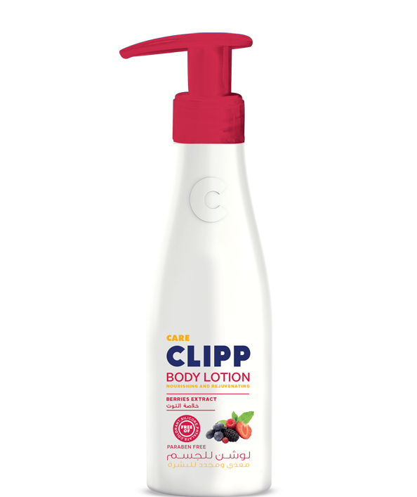 Clipp Body Berries Lotion - Hydrating & Nourishing Moisturizer for Soft, Smooth Skin | Perfect for Daily Use, After Shower & Dry Skin Care