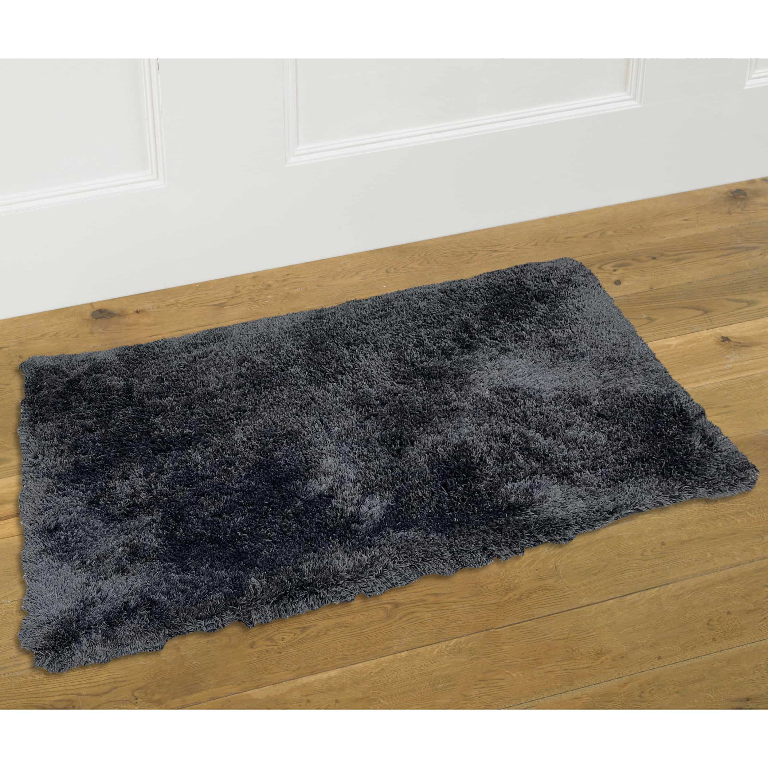 Premium Country Club Teddy Bear Rug - Ultra Soft Charcoal Gray Plush Carpet for Nursery, Living Room & Bedroom Decor - Cozy & Luxurious Floor Mat for Kids Playroom & Home Decor