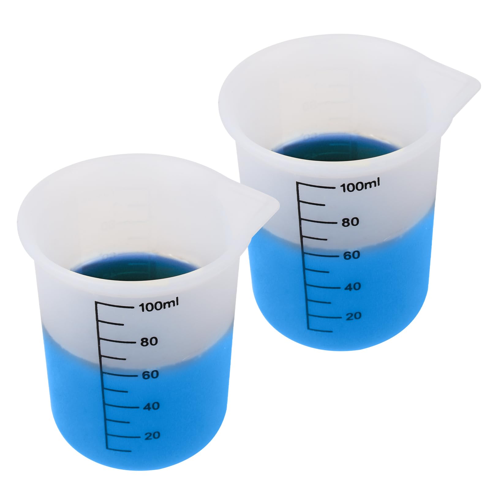 Silicone Laundry Detergent Measuring Cup - Washable & Leak-Proof Liquid Detergent Dispenser (2-Pack) - Perfect for Laundry Rooms, Travel & Mess-Free Cleaning