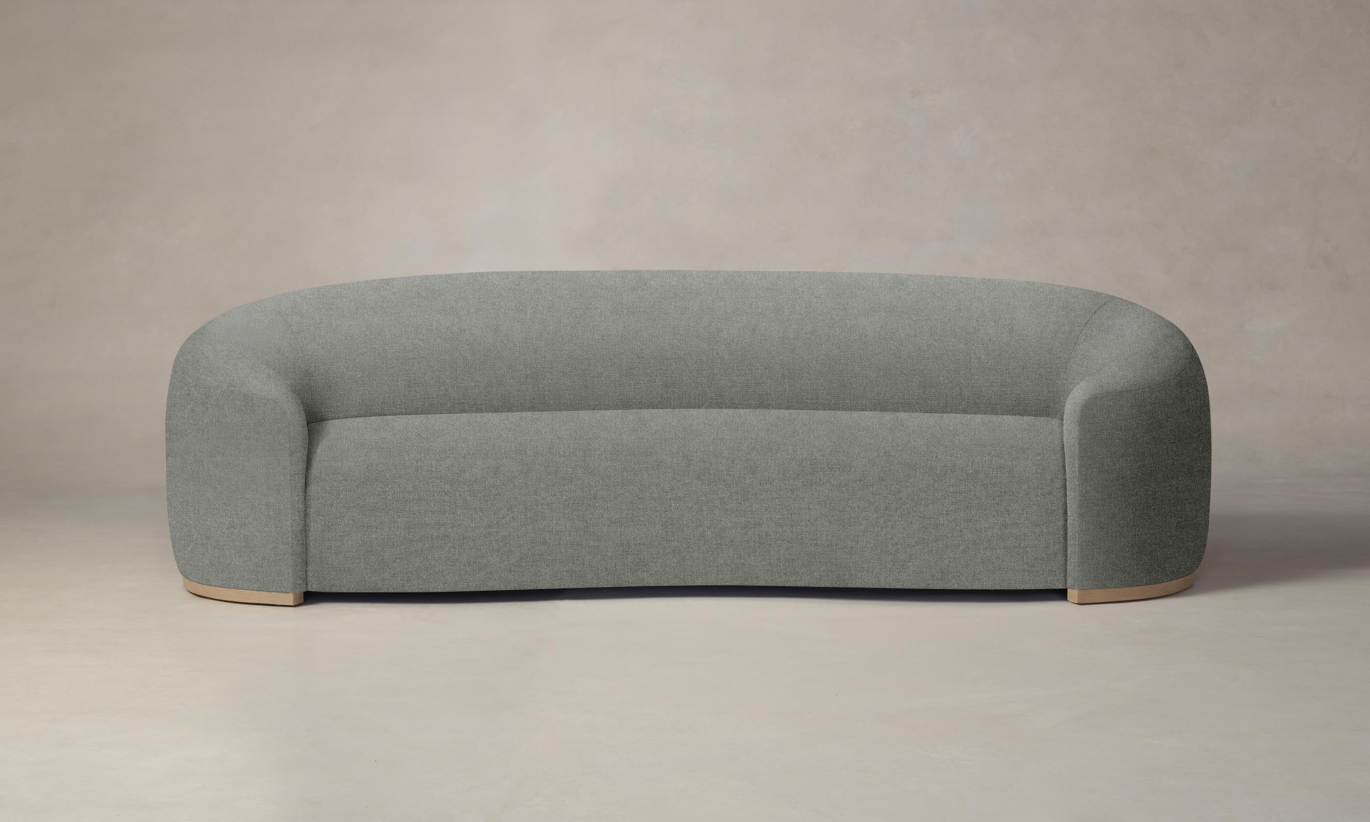 Stylish The Chelsea Sofa in Merino Granite Fabric - Perfect for Living Room, Lounge & Modern Home Decor