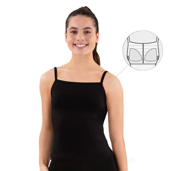Eurotard Adult & Kids Camisole Tops - Soft Stretch Cotton Blend for Dance, Yoga & Casual Wear - Comfortable Sleeveless Undershirt for Women, Men & Children