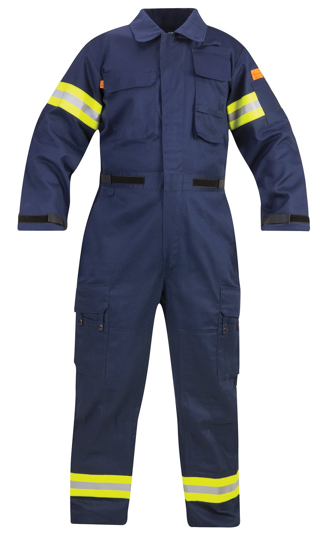 Propper Men's Extrication Suit - Heavy Duty Firefighter Rescue Jumpsuit with Reflective Stripes for Emergency Response & Tactical Operations