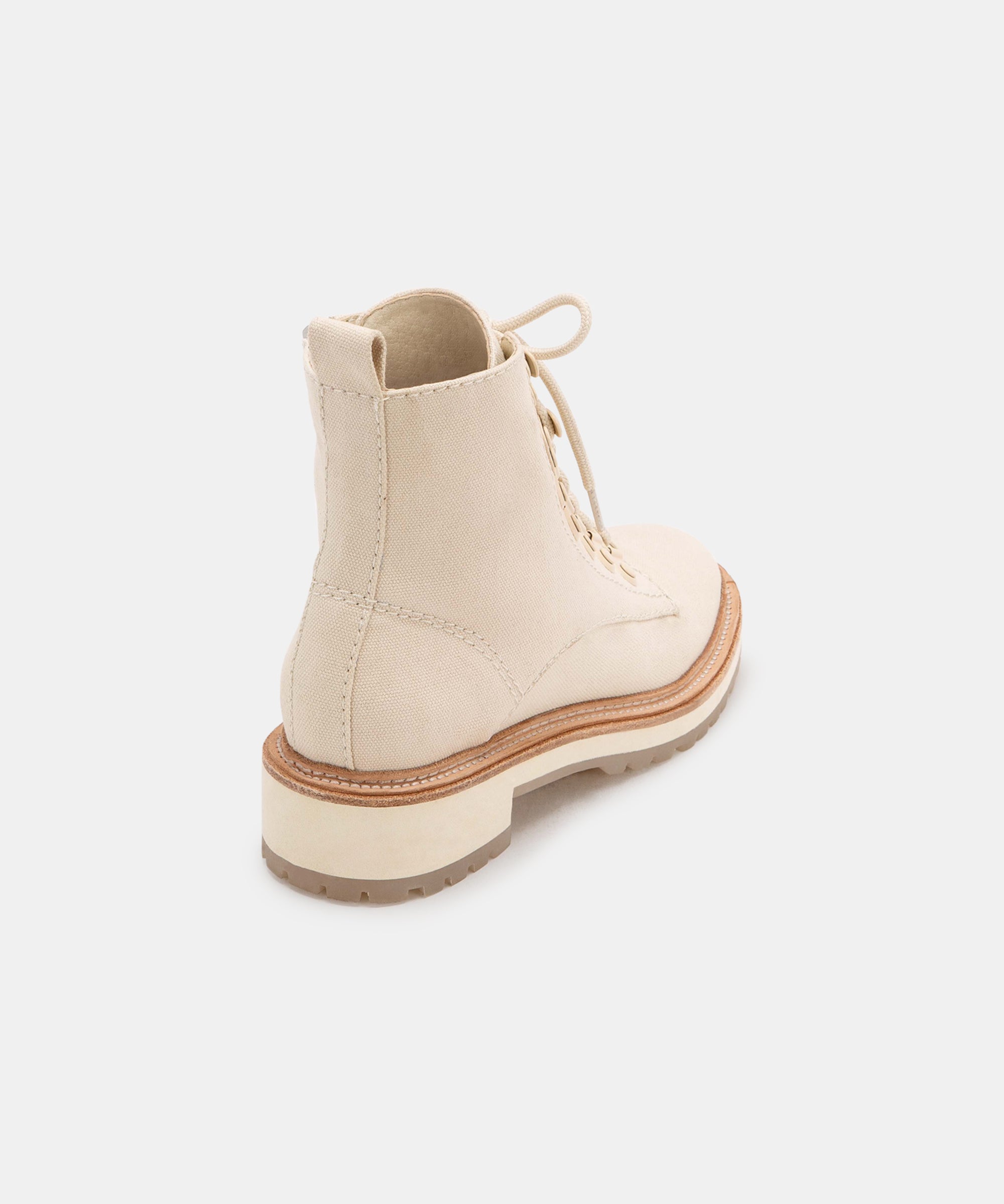 Whitney Boots Sandstone Canvas - Stylish & Comfortable Women's Ankle Boots for Casual Wear, Outdoor Adventures & Everyday Fashion