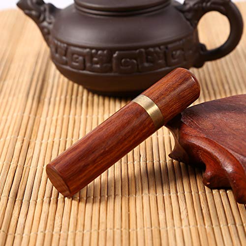 Portable Wooden Toothpick Holder Dispenser - Mini Pocket Toothpick Box for Home, Office & Travel (Rosewood) | Compact & Hygienic Toothpick Storage Solution