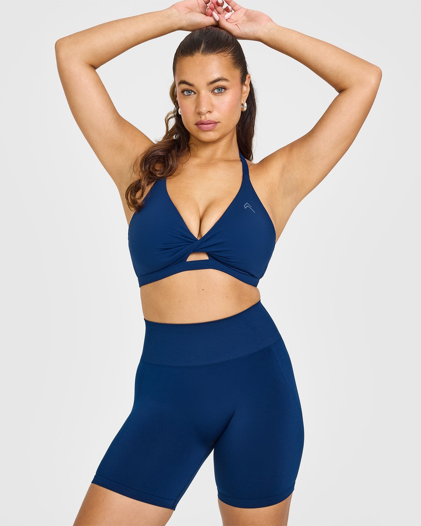 High Support Sports Bra for Women - Seamless Workout Bra with Breathable Fabric - Midnight Black - Perfect for Yoga, Running & Gym