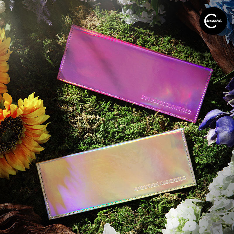 KRYPTEIN COSMETICS Secret Garden Eyeshadow Palette - 12 Highly Pigmented Matte & Shimmer Eyeshadows for Day & Night Makeup Looks | Vegan & Cruelty-Free