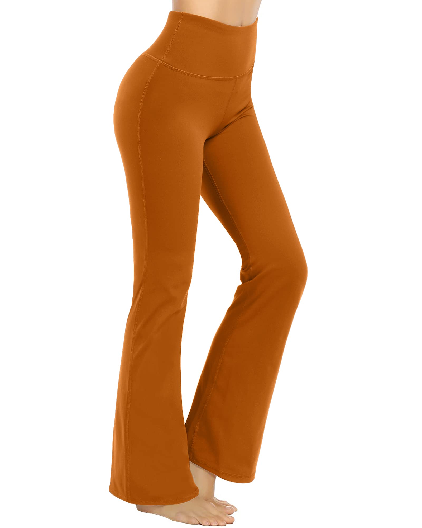 Women's High Waist Bootcut Yoga Pants - Flare Leggings for Workout & Casual Wear (29