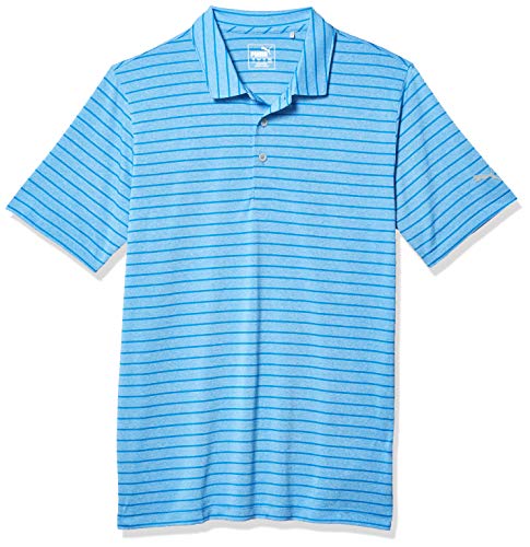 PUMA Men's Golf Polo - Rotation Stripe for Sports & Casual Wear