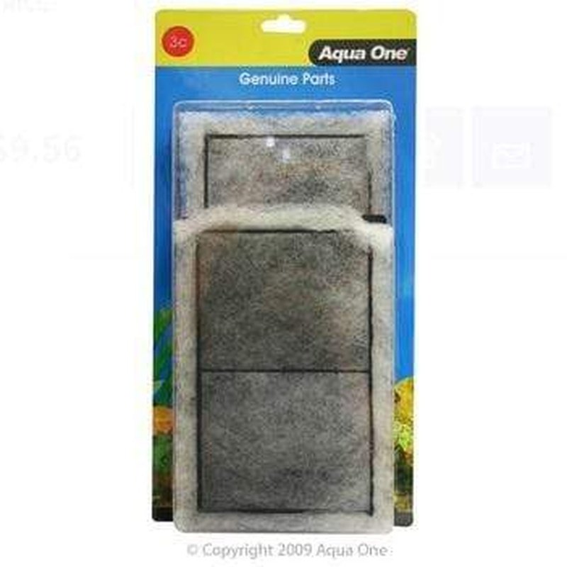 Aqua One Carbon Cartridge 2-Pack for AquaStyle 620/T 25003c - Premium Water Filtration Replacement for Fish Tanks & Aquariums