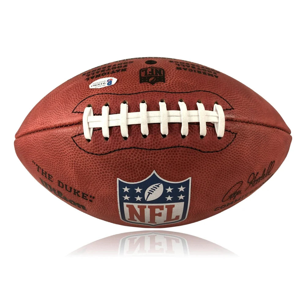 Drew Brees Autographed Super Bowl Football with Inscription - New Orleans Saints Signed Memorabilia with BAS COA - Perfect for Sports Collectors and Saints Fans Display
