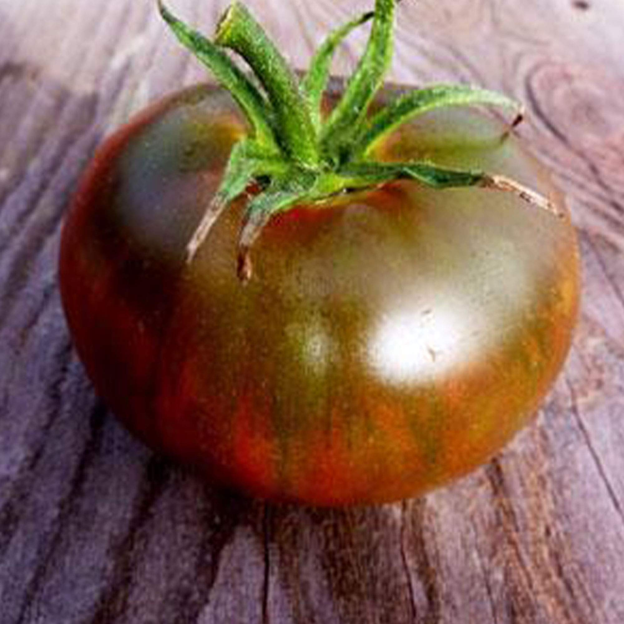 Organic Brandywine Black Tomato Seeds ~25 Seeds - Non-GMO, Heirloom, Open-Pollinated for Home Garden & Farm - Perfect for Fresh Salads, Sauces & Canning