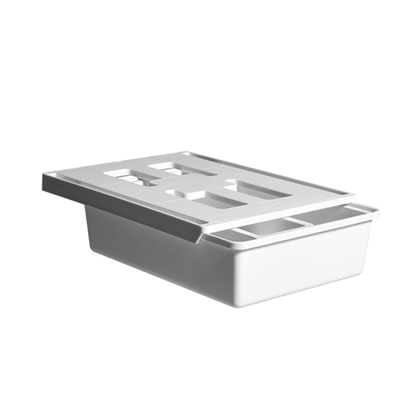 Meshin Under Table Drawer Storage Box - No Punch Bottom Organizer for Cosmetics, Stationery & Pencils | Perfect for Office, School, Kitchen & Home Organization