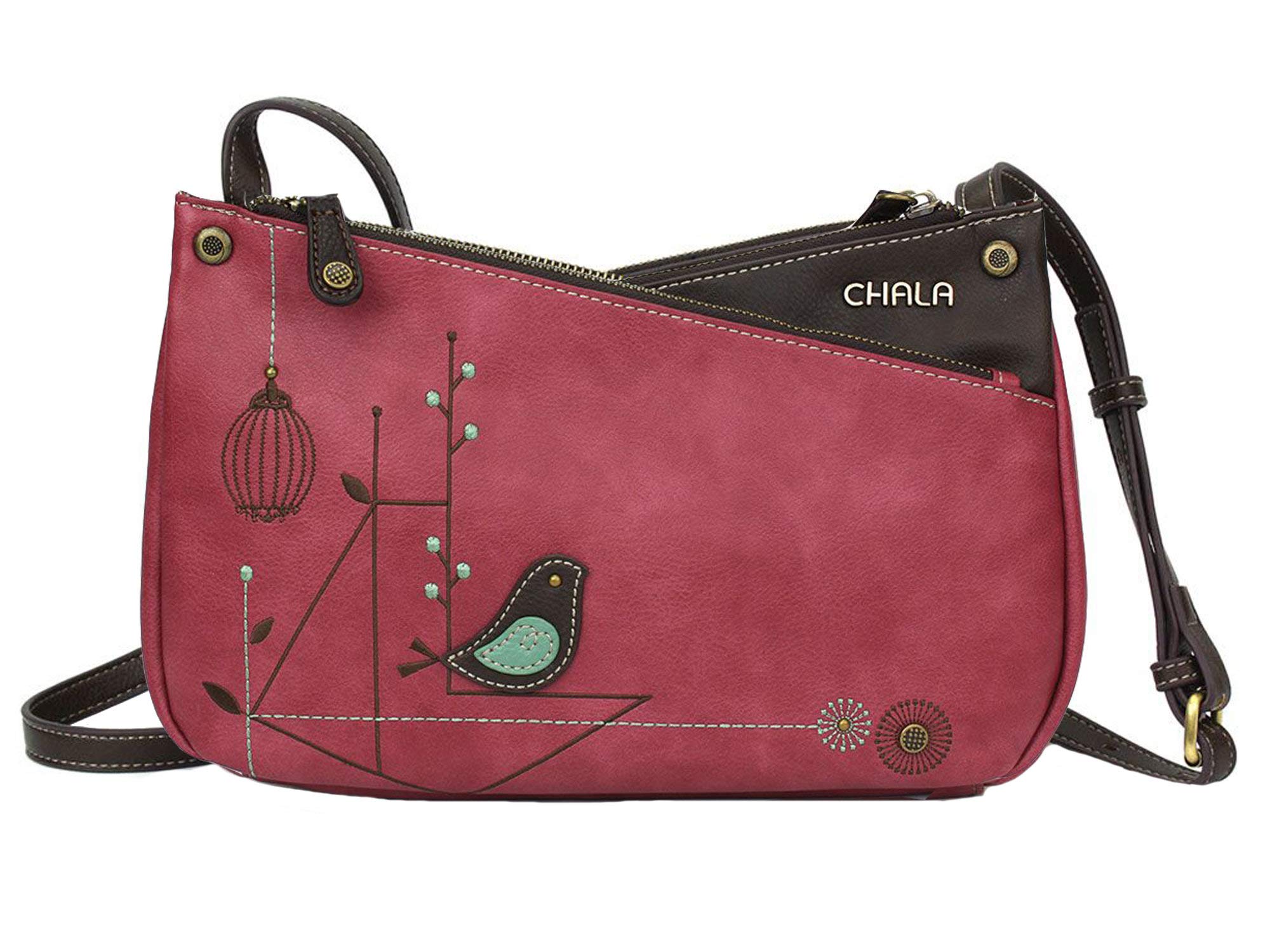 CHALA Criss Crossbody Shoulder Bag for Women - PU Leather Handbag with Adjustable Strap, Multi-Color Options | Perfect for Travel, Shopping & Everyday Use