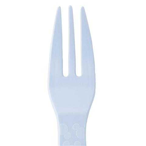 Disney Mickey Mouse Melamine Fork - Durable Blue Plastic Fork for Kids, Parties, Picnics & Travel - BPA-Free, Lightweight & Fun Dining Utensil