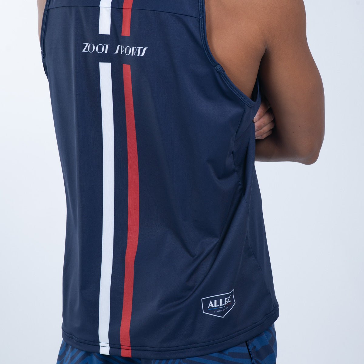 Men's Limited Edition Running Singlet - Allez | Lightweight & Breathable for Marathon Training & Outdoor Sports