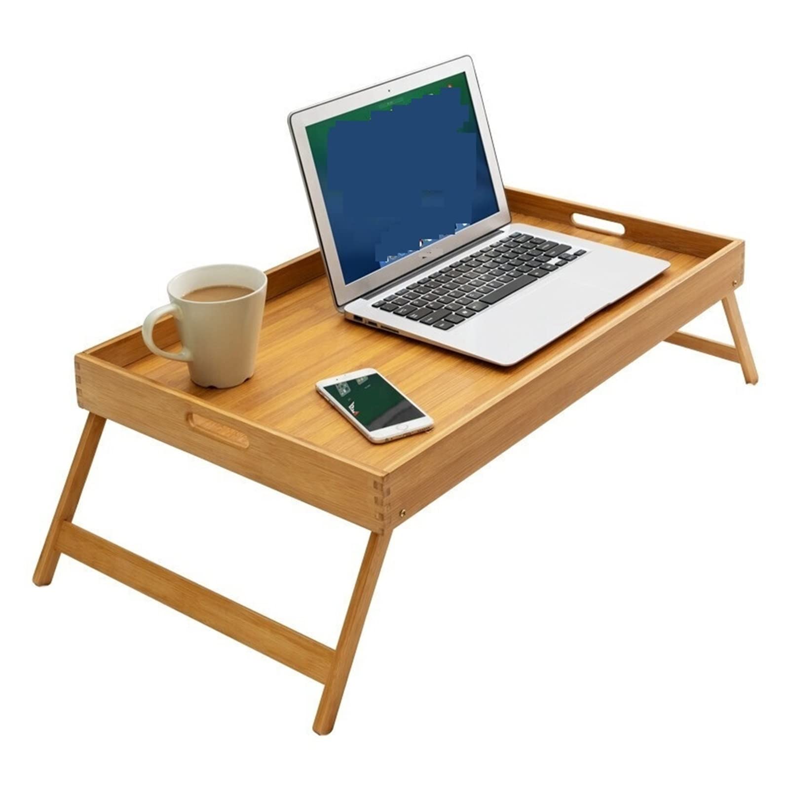 TOMYEUS Folding Computer Desk - Multifunctional Home Office Desk for Students, Small Spaces & Gaming | Portable Writing Table for Bedroom, Dorm, Apartment & Bay Window Workspace | Compact Design for Work, Study & Remote Learning