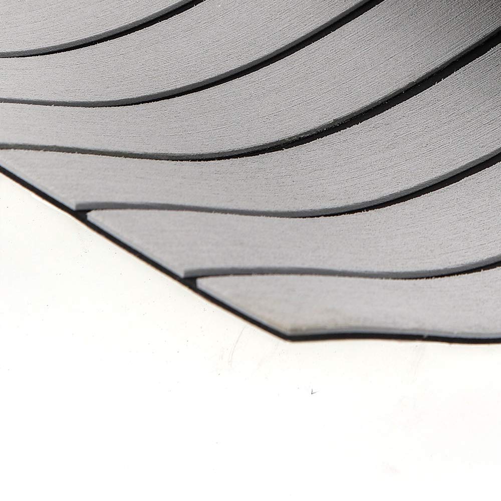 Non-Slip Self-Adhesive EVA Foam Boat Decking Sheet - Waterproof Faux Teak Marine Flooring for Yachts, RV, Boats | Perfect for Deck, Cockpit & Swim Platform Non-Skid Surface