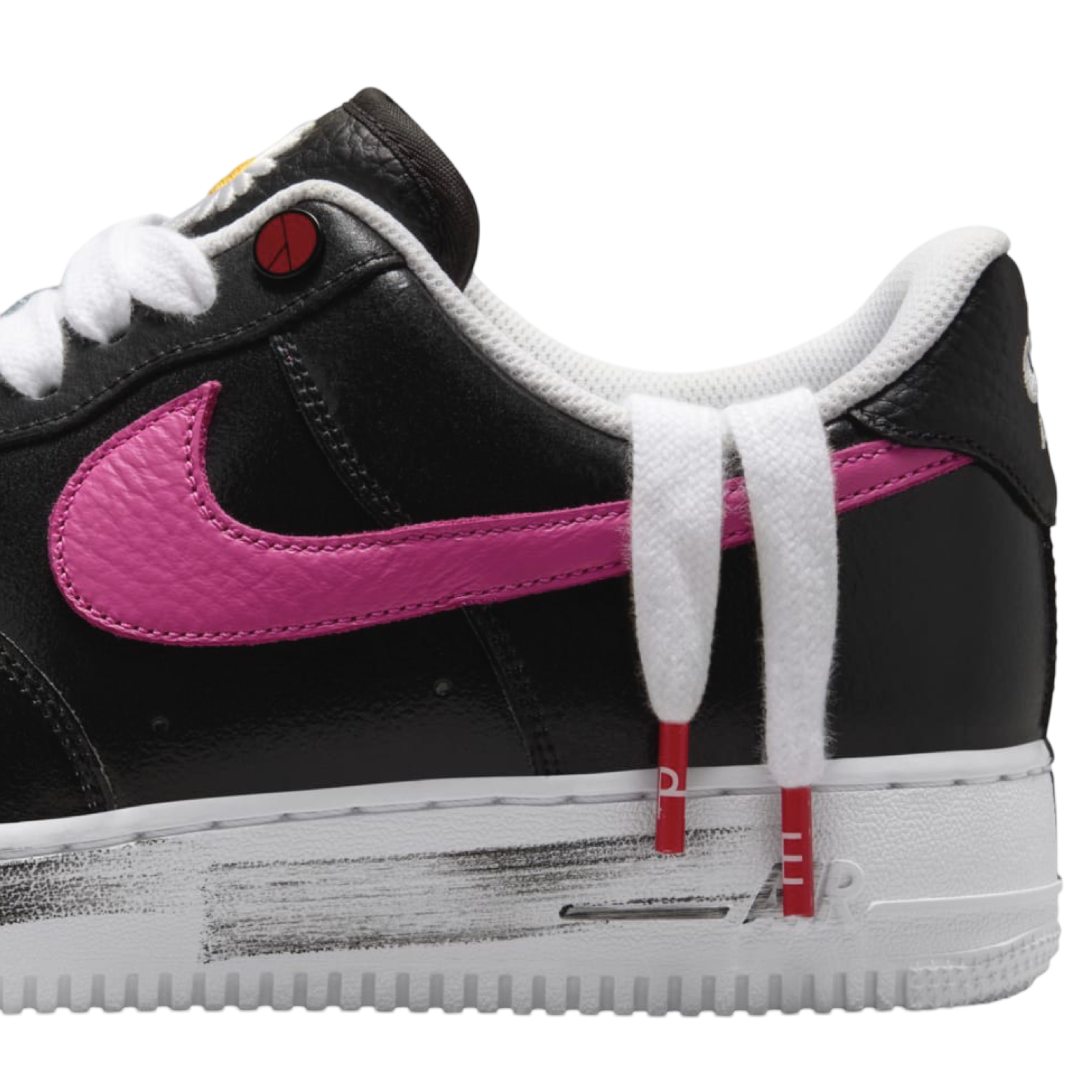 Nike Air Force 1 Low G Dragon Peaceminusone Para Noise 3.0 Sneakers - Black/Emerald/Pinkfire/Yellow/Blue - Limited Edition Streetwear Shoes for Men | Perfect for Casual Wear, Urban Fashion & Sneaker Collectors