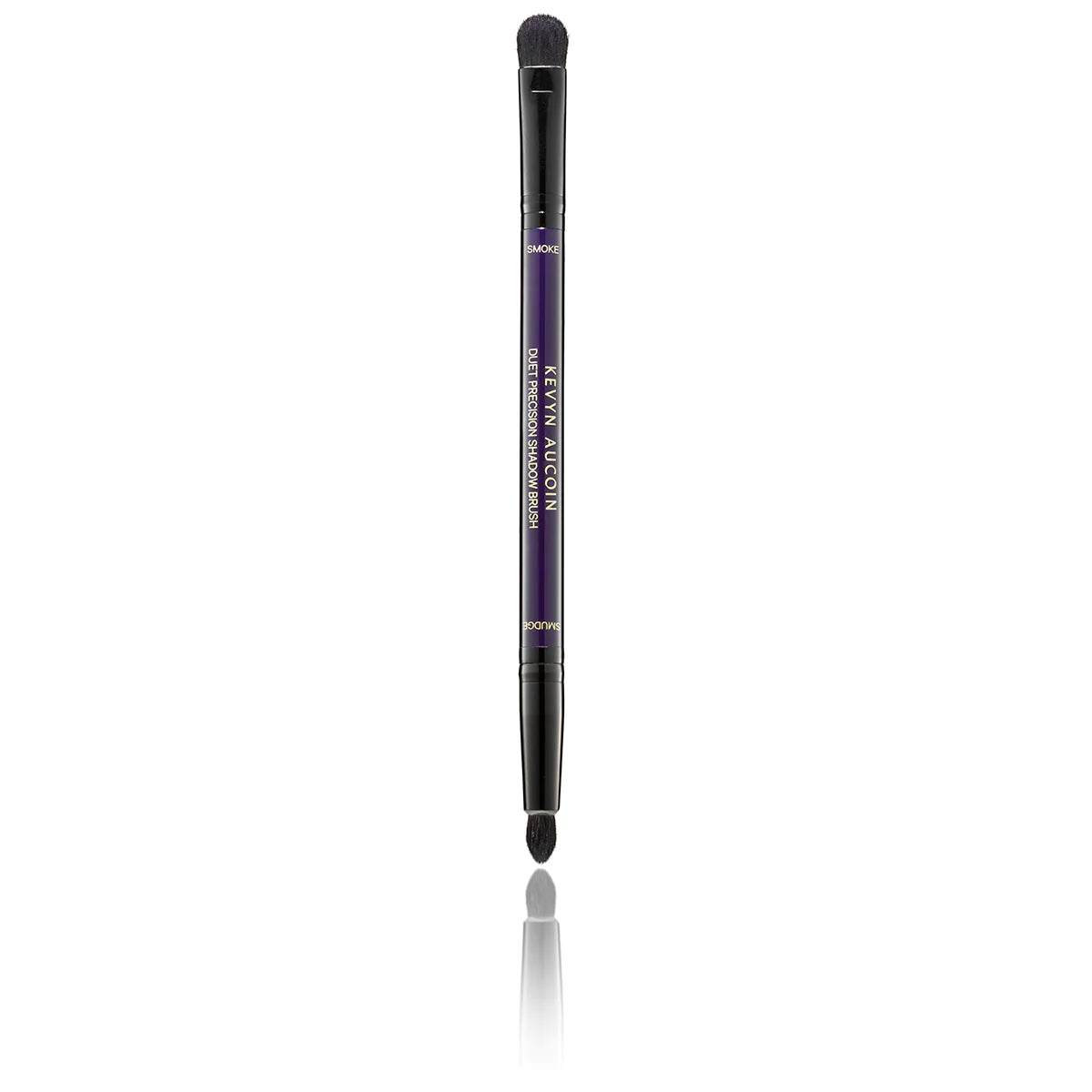 Duet Precision Shadow Brush - Professional Makeup Brush Set for Eyeshadow & Blending - Perfect for Everyday Makeup, Smokey Eyes & Contouring