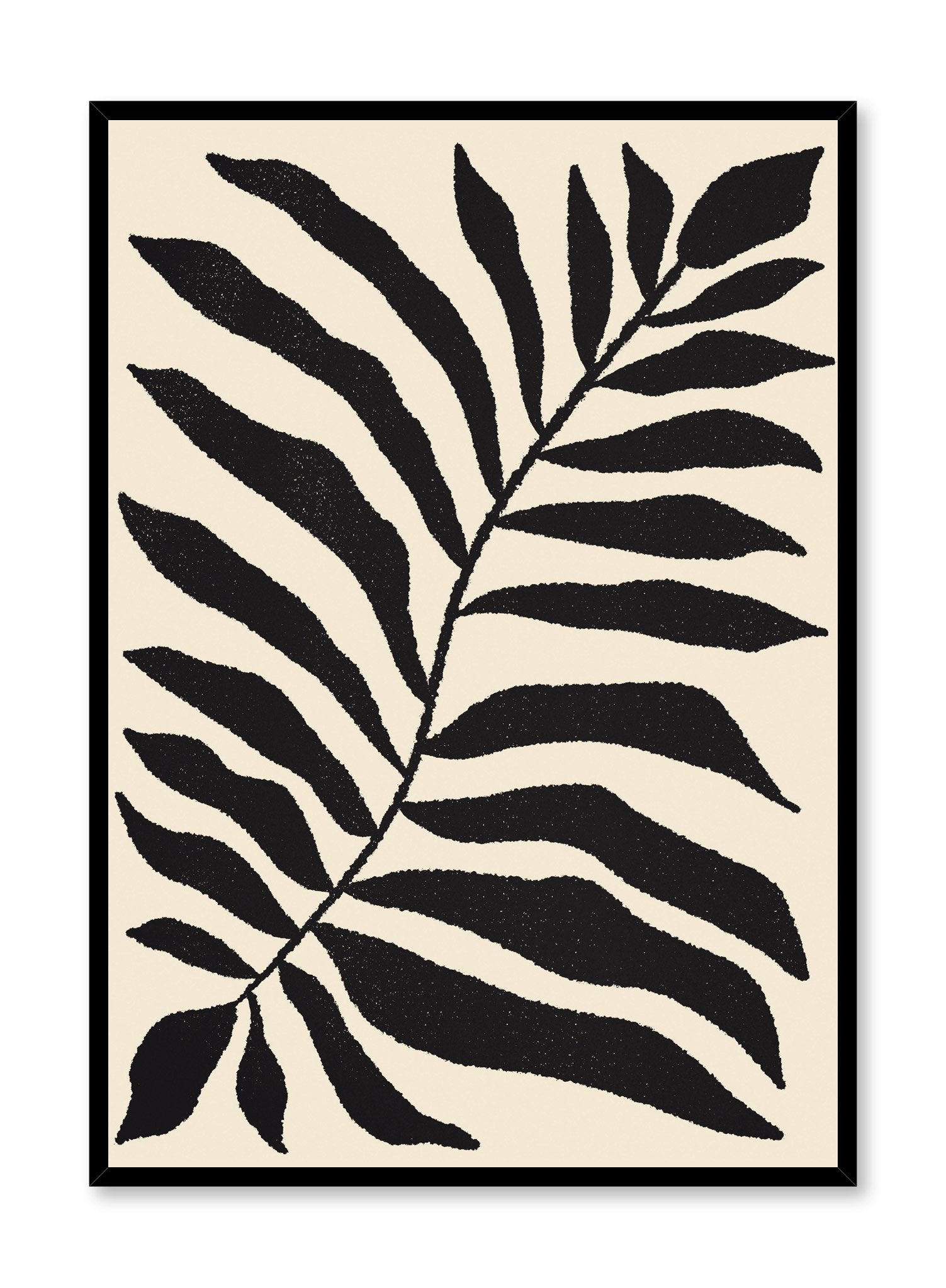 Minimalist Fern Art Print - Elegant Botanical Wall Decor for Home, Office & Living Room | Perfect for Modern & Boho Interior Design