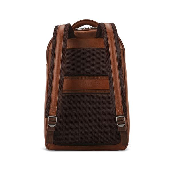 Samsonite Classic Leather Backpack for Men & Women - Durable Water-Resistant Laptop Backpack for Work, Travel & College - 15.6 Inch Business Computer Bag with USB Charging Port