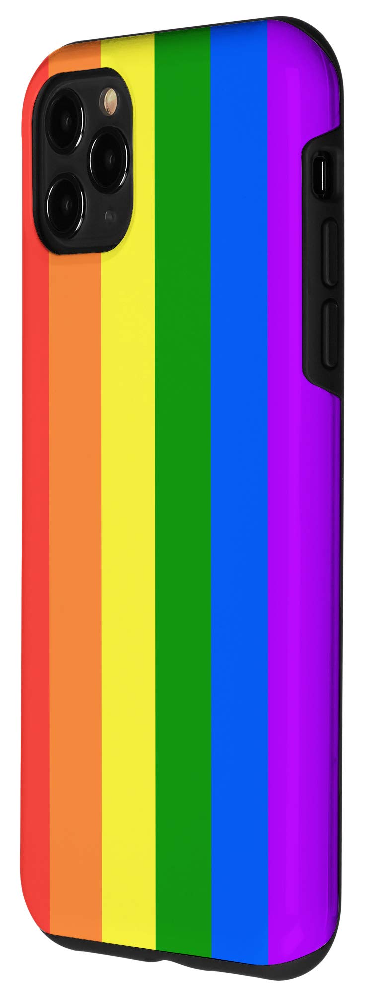 iPhone 11 Pro Max Case with LGBT Rainbow Flag Design - Durable Protective Cover for Pride Month, LGBTQ+ Support & Everyday Use