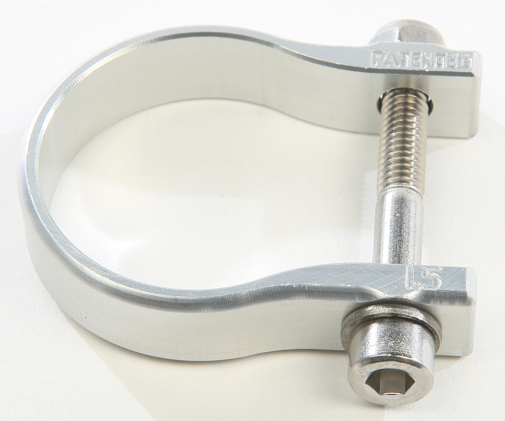 1.5 Inch Silver Strap Clamp - Heavy Duty Hose Clamp for Plumbing, Automotive & Industrial Use