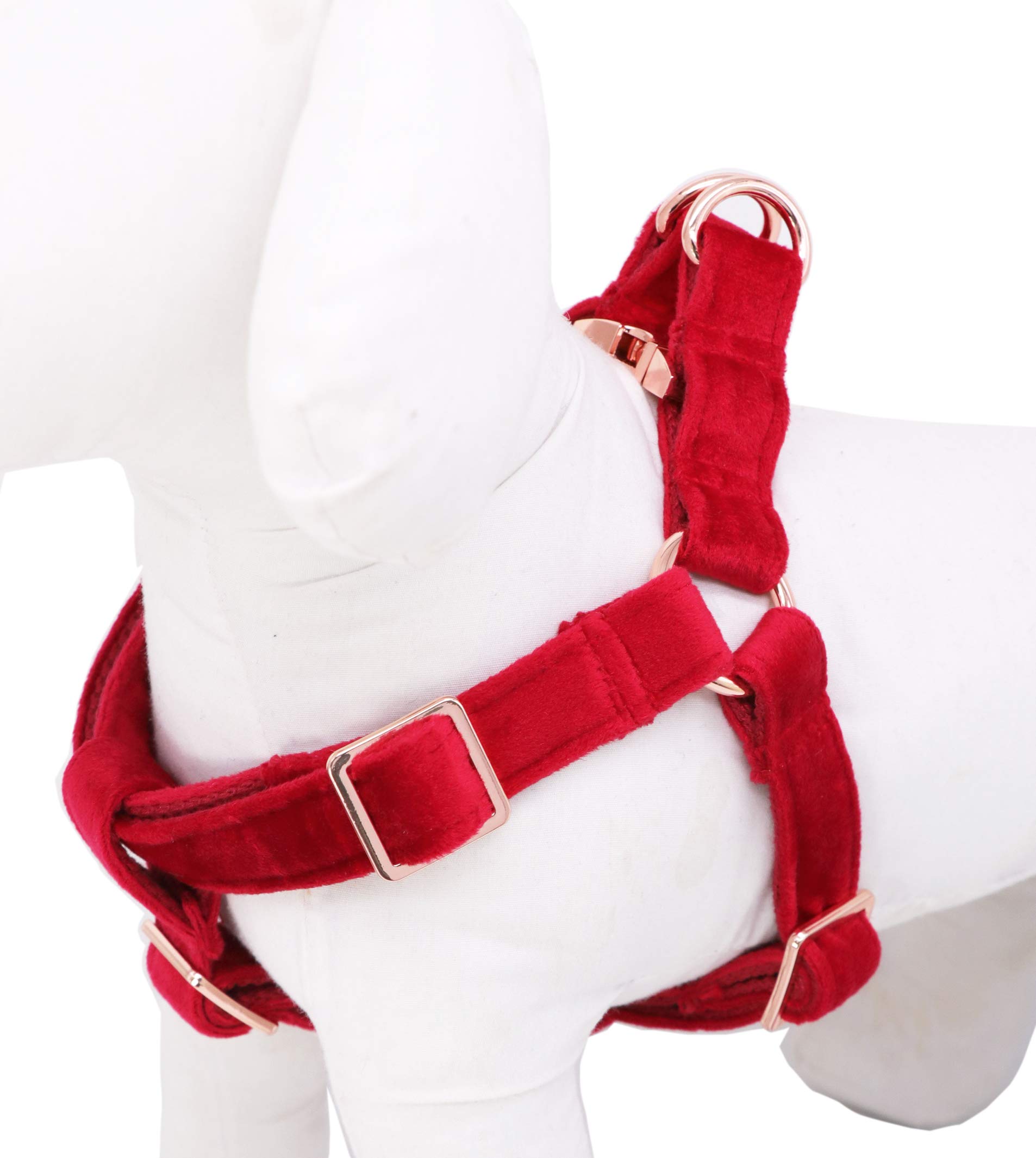 ARING PET No Pull Dog Harness - Velvet Adjustable Heavy Duty Vest for Small, Medium & Large Dogs - Perfect for Walking, Training & Outdoor Adventures