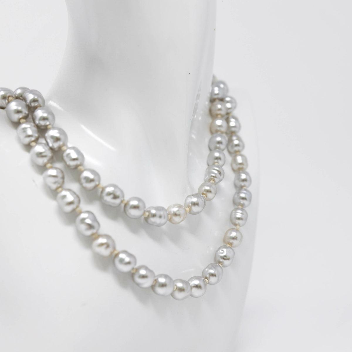 Chanel Pearl Long Necklace for Women - Elegant & Timeless Luxury Jewelry for Parties, Weddings & Special Occasions