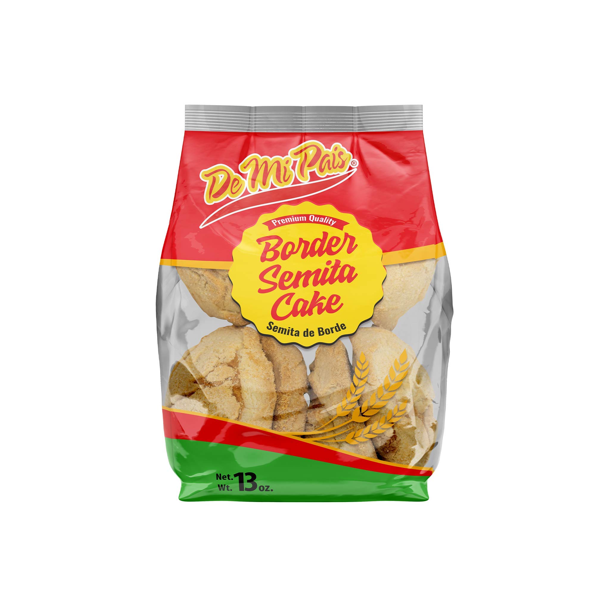Authentic Mexican Semita Borde Sweet Bread 11oz (3-Pack) | Traditional Pan Dulce for Breakfast, Dessert & Snacking